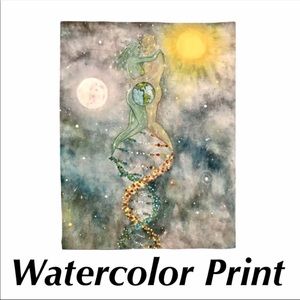 Limited Edition Print of My Sister’s Artwork “Dance of Life”